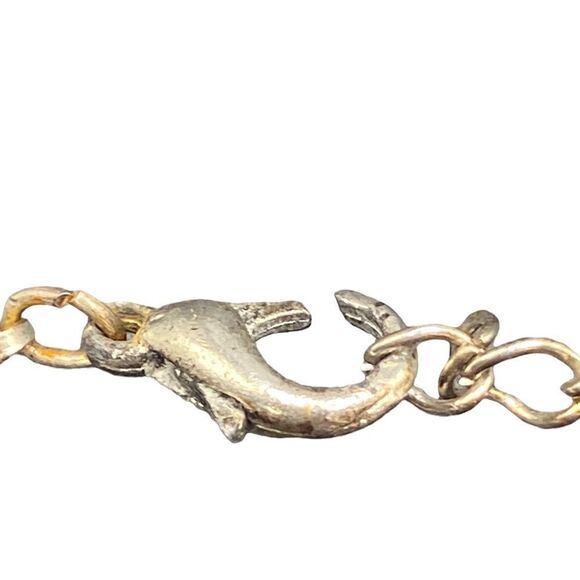 Giraffe Pendant NecklaceTurquoise Blue Gold Tone Womens Fashion Jewelry - Picture 2 of 6